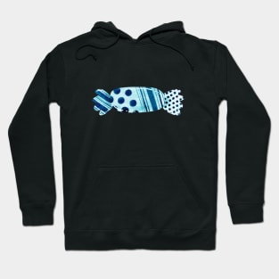 blue candy Hoodie